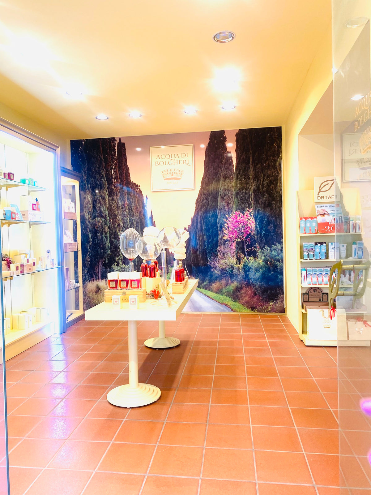 トスカーナのリゾート、 サンヴィンチェンツォのDR.TAFFI SHOPに行ってきました。
