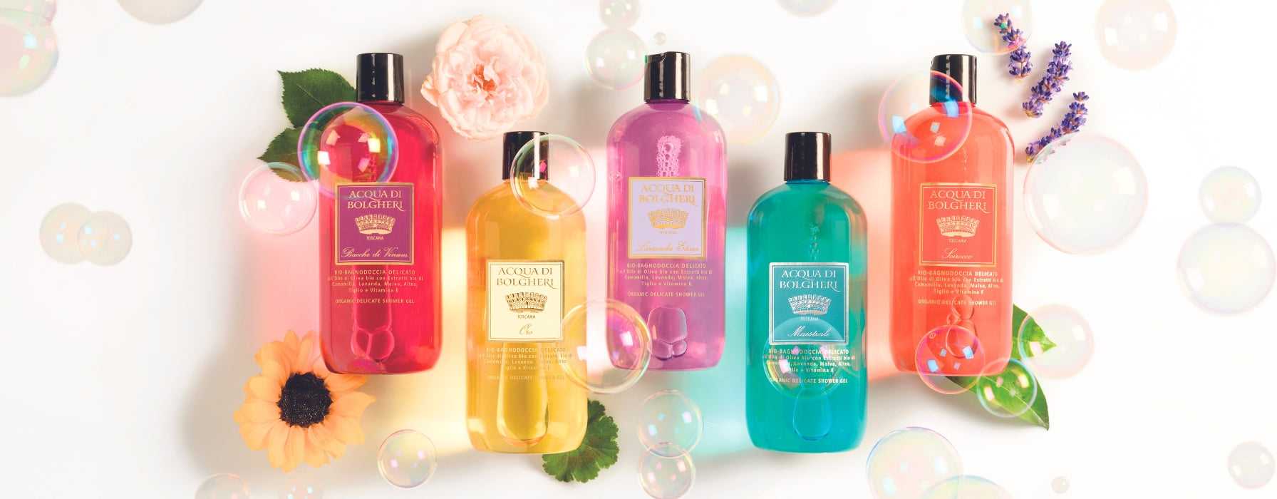 アクアディボルゲリ エリキシル・ディ・ドルチェ・ヴィータ オーガニック シャワージェル 500ml 【Elisir DI Dolce Vita】
