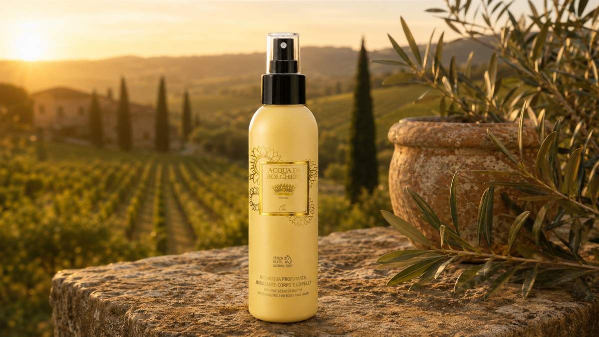 アクアディ ボルゲリ ゴールド オーガニック センテッドウォーター モイスチャライジング ボディ&ヘアー150ml