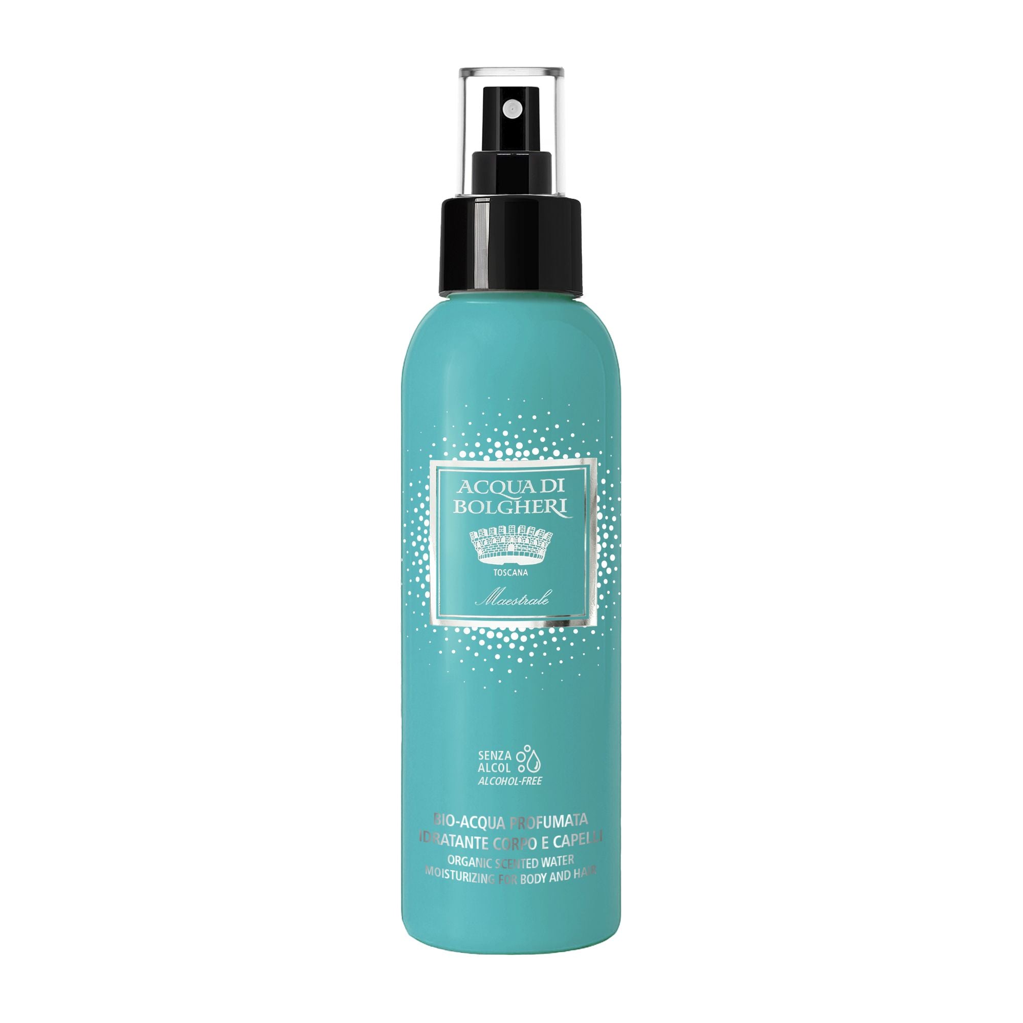 アクアディ ボルゲリ マエストラーレ オーガニック センテッドウォーター モイスチャライジング ボディ&ヘアー 150 ML