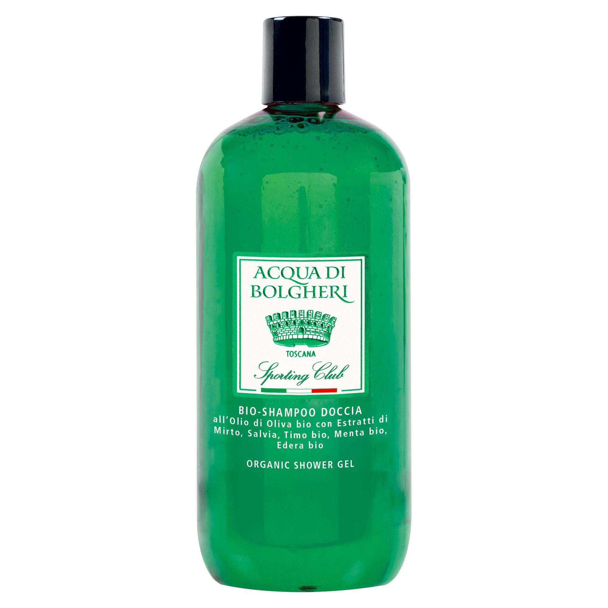 アクアディボルゲリ オーガニック デリケート シャンプー&シャワージェル スポーティングクラブ 500ml【Sporting Club】