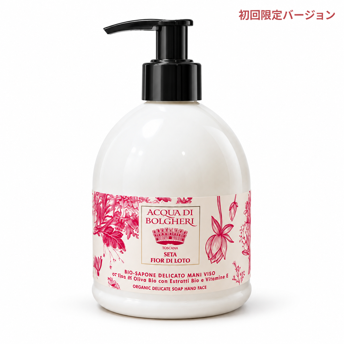 アクアディボルゲリ セタフィオーリディロト オーガニック ハンド&フェイスソープ 500ML