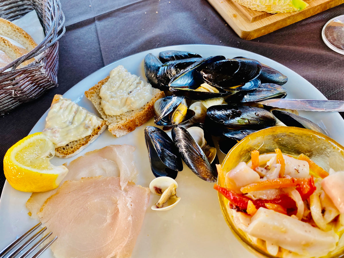 ボルゲリの街でランチ（初日）