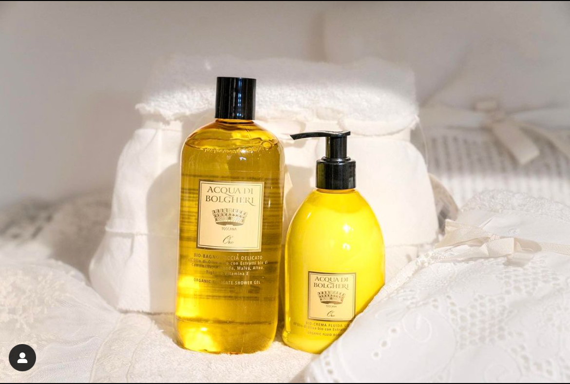 アクアディボルゲリ ゴールド オーガニック ボディローション 300ml【Gold】