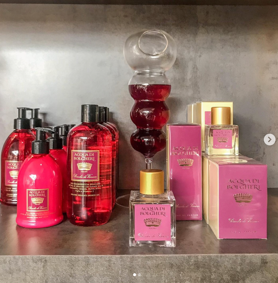 アクアディボルゲリ ワインベリー オーガニック デリケート シャワージェル  500ml | バスソープ、バスフォーム 【Bacche di Vinum】