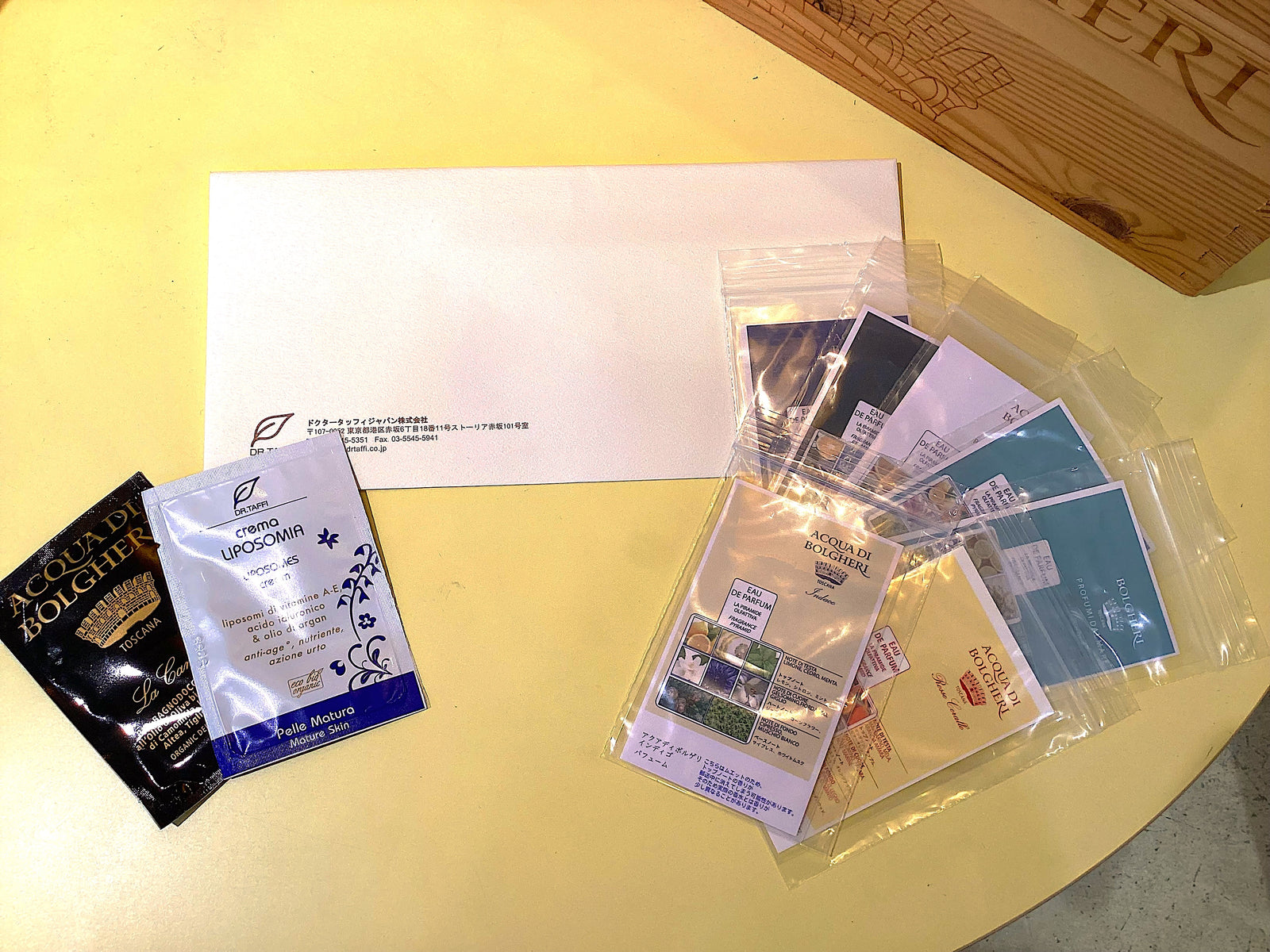 香水お試しセット4ミリ✖︎5本 ムエットセット(香水お試しセット) – DR.TAFFI JAPAN WEB STORE