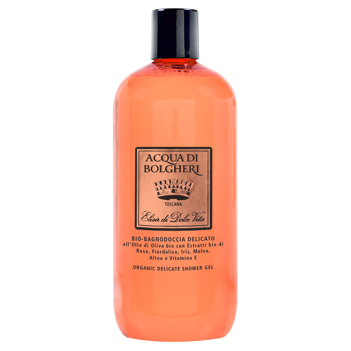 アクアディボルゲリ エリキシル・ディ・ドルチェ・ヴィータ オーガニック シャワージェル 500ml 【Elisir DI Dolce Vita】
