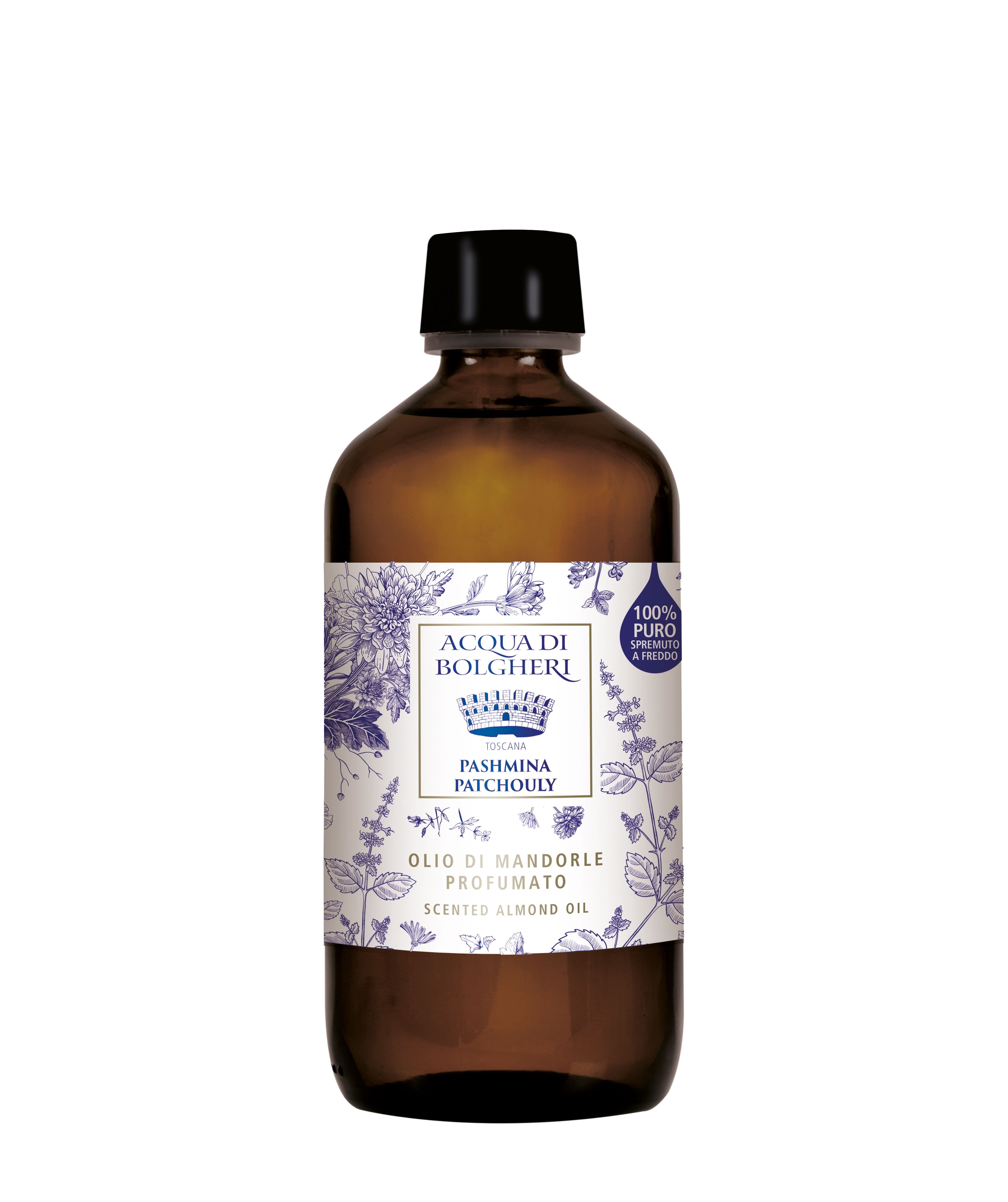アクアディボルゲリ スイートアーモンドオイル パシュミナ パチュリ 250ml