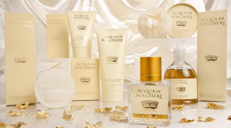 アクアディボルゲリ ゴールド オーガニック ボディローション 300ml【Gold】
